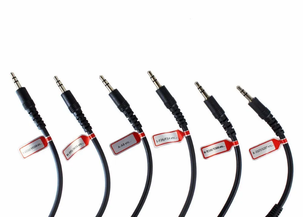 XQF 6 in 1 USB Programming Cable for Motorola YAESU HYT ICOM BAOFENG KENWO Two Way Radio With Software | Мобильные телефоны и