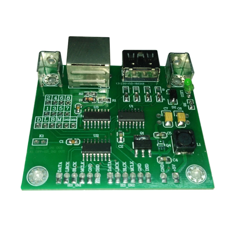 Nvarcher 2-сторонний сигнал IIS (I2S) к HDMI и RJ45 I2S преобразовательной плате сигнала |