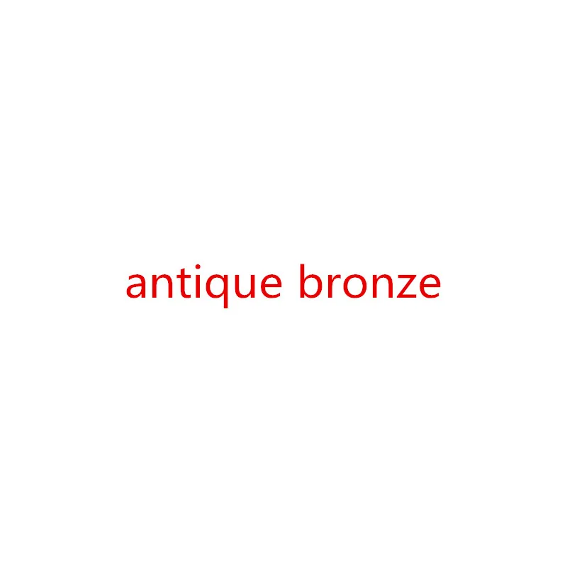 antique bronze REGELIN филигранные обертывания Цветочные соединители металлические поделки подарочные украшения 20 шт 6 цветов 7*78 мм DIY фурнитура для изготовления ювелирных изделий - Цвет: antique bronze