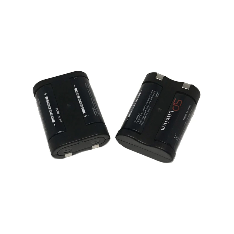 Литиевая батарея 2cr5 6V 2CR-5W 2CP3845 для цифровых фотоаппаратов высокая емкость 2