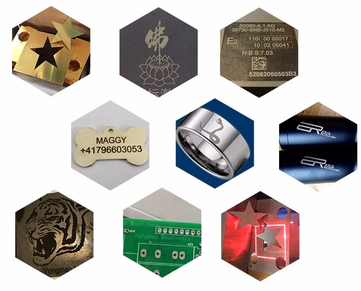 CE Стандартная лазерная маркировочная машина для металла изготовленное вручную