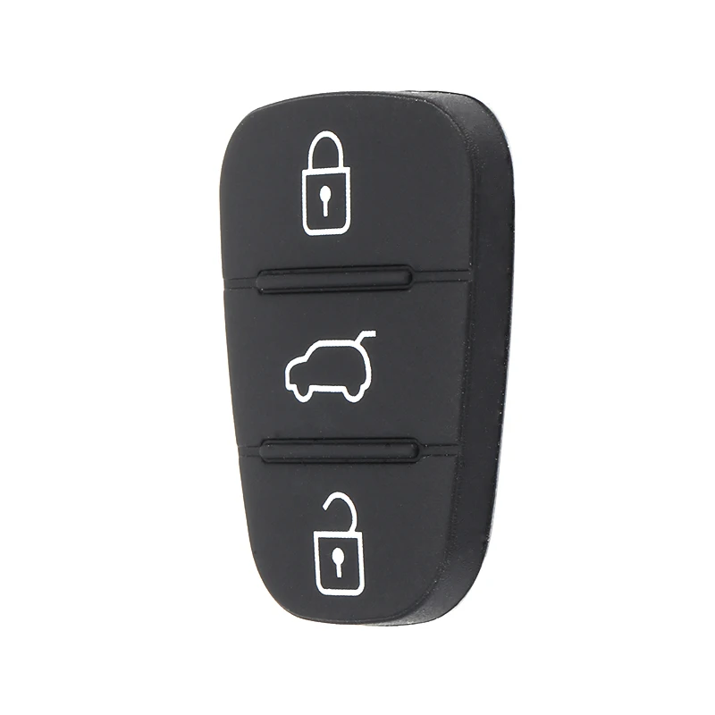 Чехол для автомобильного ключа с 3 кнопками резиновая накладка на автомобильный ключ 2 шт. Hyundai Solaris Accent Tucson l10