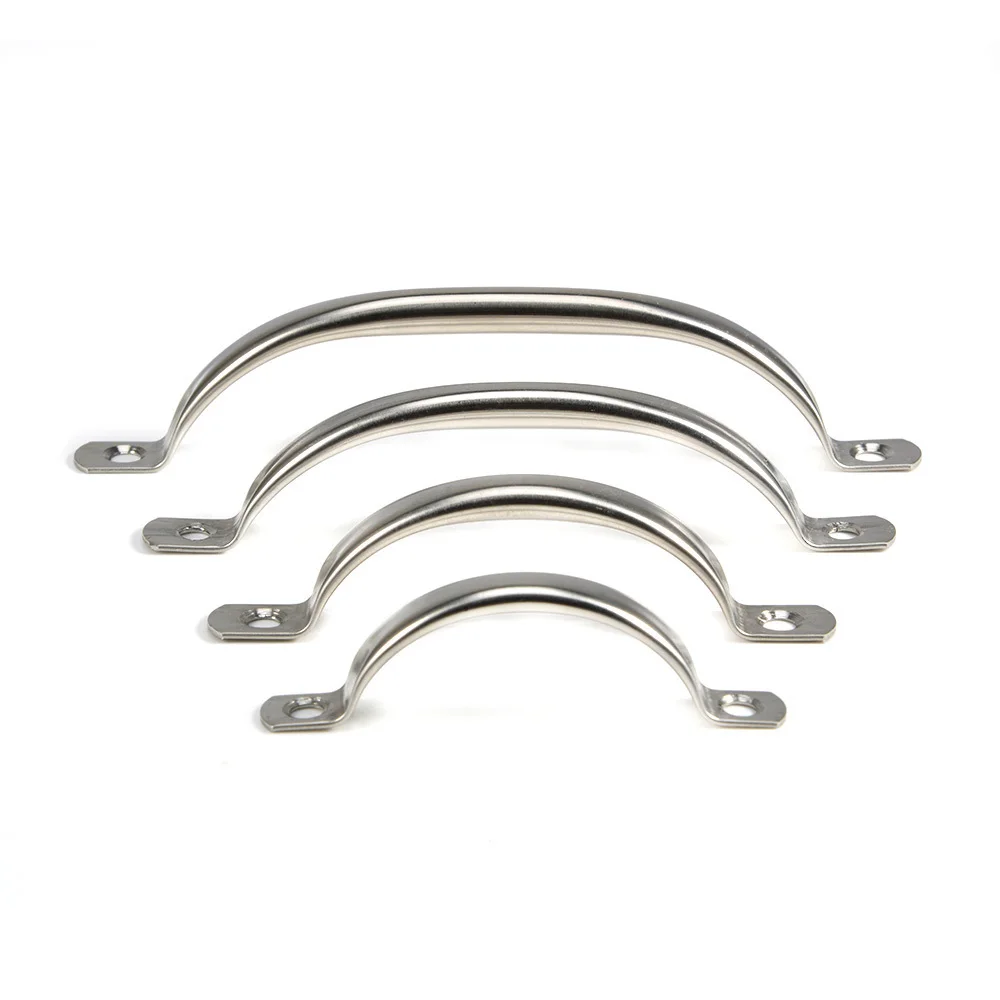 Дверные ручки из нержавеющей стали 2 шт. серебристые для ящиков шкафов кухонных и