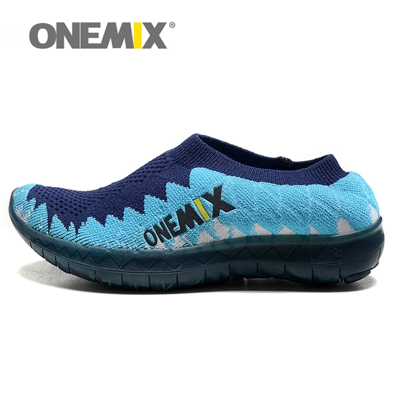 ONEMIX детский Блестящий бальзам кроссовки вязанные воздухопроницаемые сетчатые