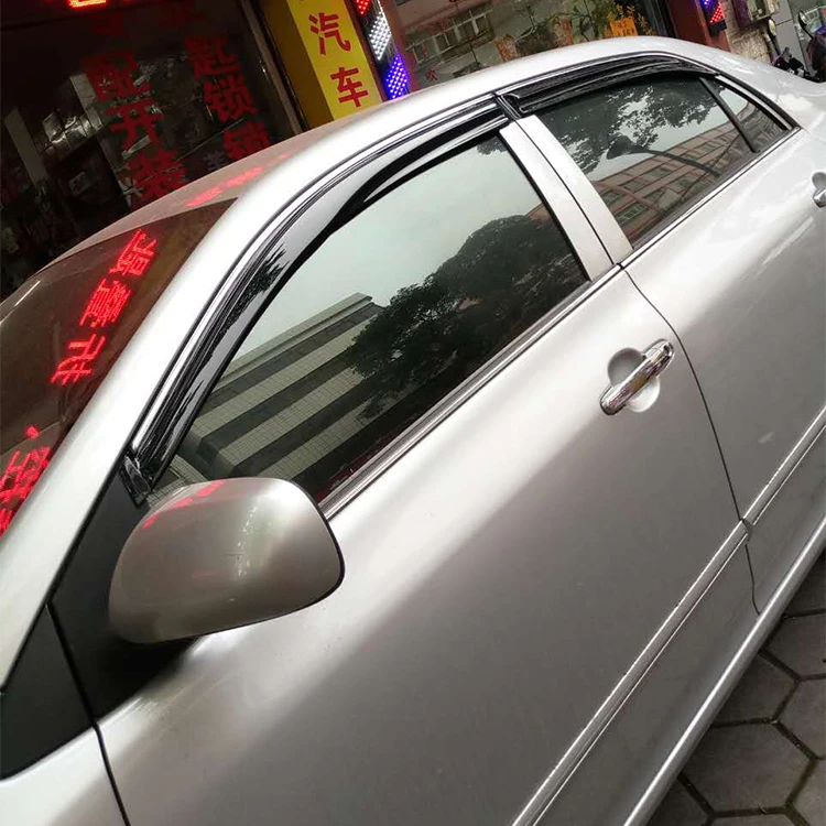 Пластиковый защитный козырек от солнца и дождя для TOYOTA corolla 4 шт./компл. 2007