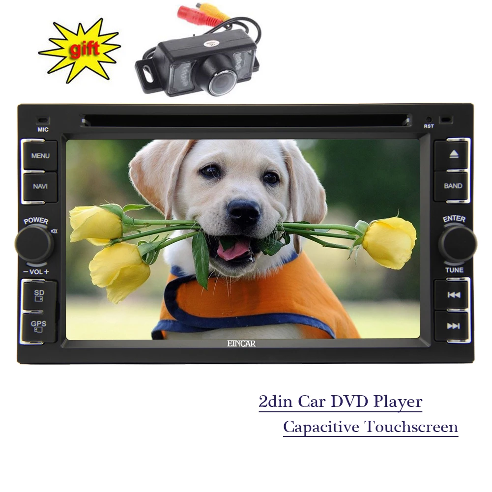 Новый CD DVD плеер Bluetooth стерео двойной 2 Din GPS автомобильное радио 6 дюйма емкостный