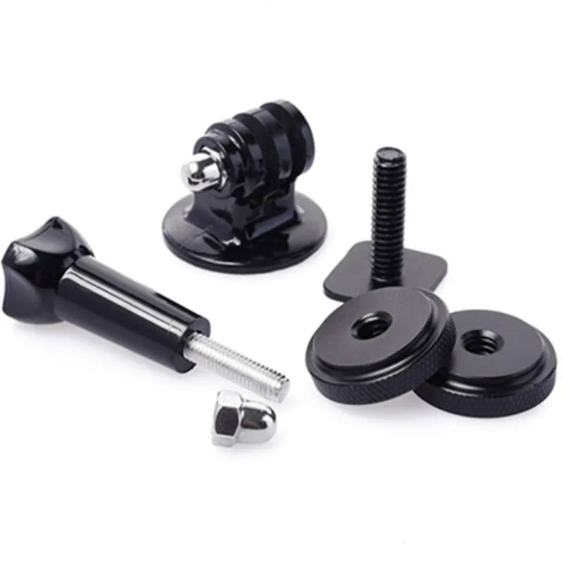 Винтовой Адаптер для штатива с горячим башмаком 1/4 дюйма и триподом экшн камеры
