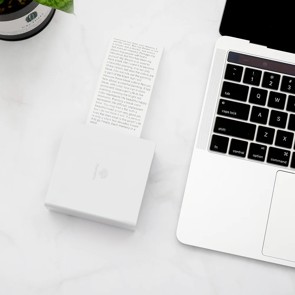 Phomemo Мини Bluetooth беспроводной бумажный Карманный принтер портативный мгновенный