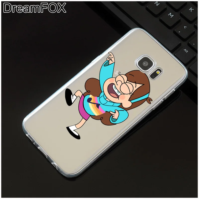 DREAMFOX L056 Гравити Фолз Мягкий ТПУ силиконовый чехол для samsung Galaxy Note S 7 8 9 10 10e 11 11e Lite