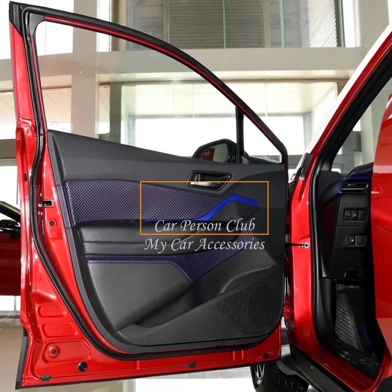 Для Toyota C HR 2017 2018 Внутренняя дверь подлокотник планки полосы рамка Крышка ABS