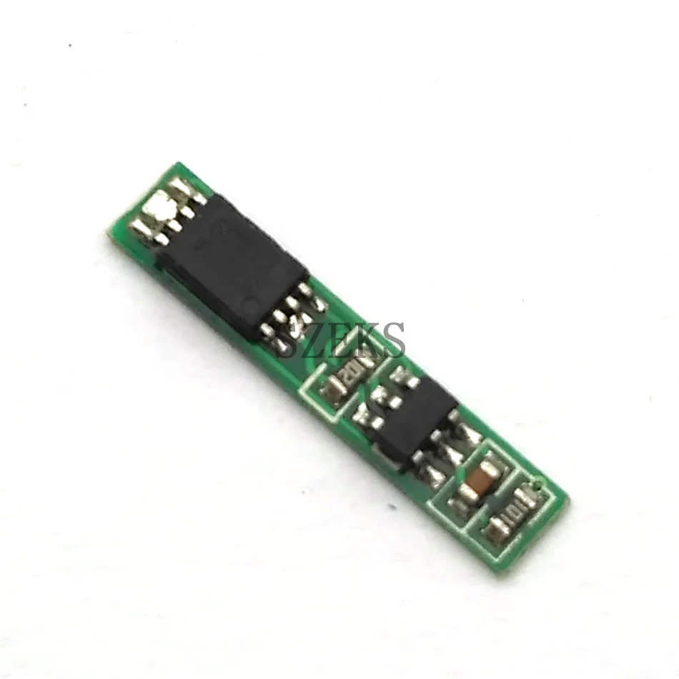 5 PCS 3.7V Lithium Battery Protection Board Against Over-discharge 2A Current For Polymer | Электроника