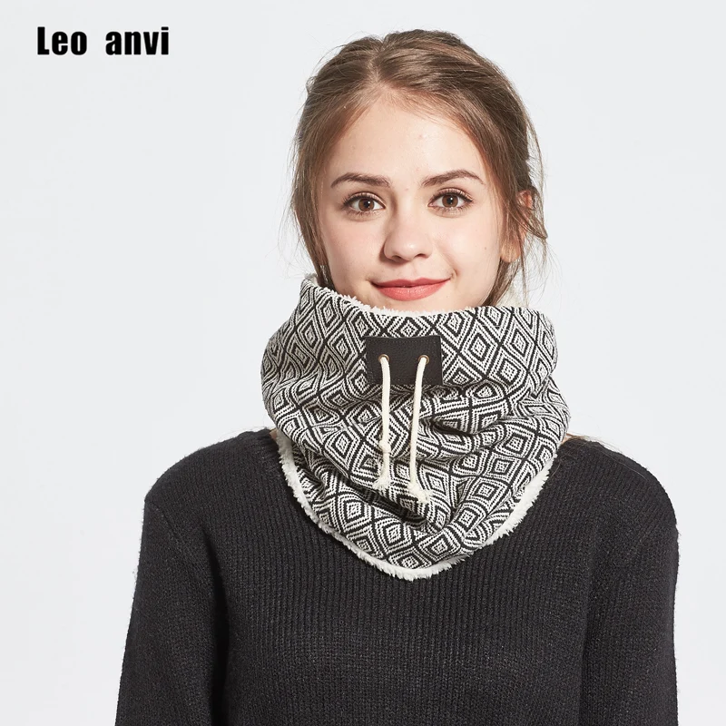 Шарф Leo anvi из искусственного меха женские и мужские парусиновые супер теплые