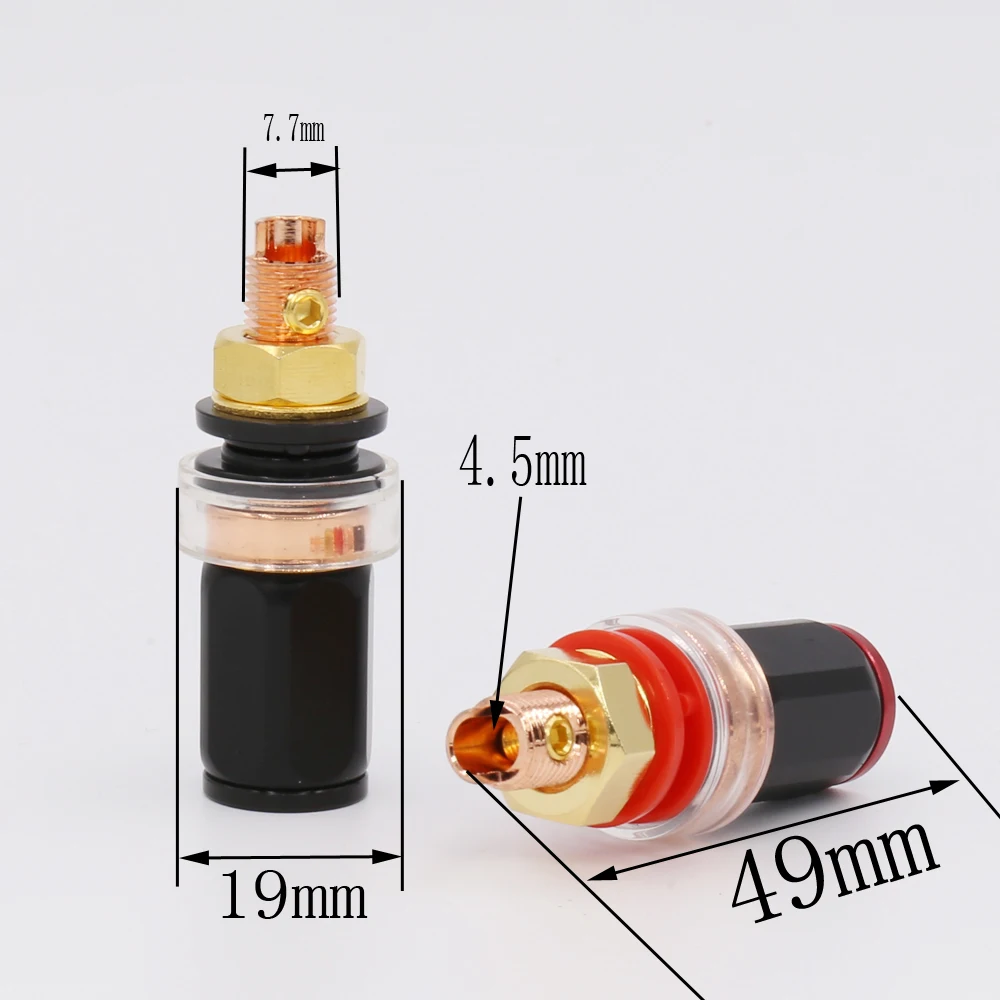 Бесплатная доставка 4 шт. стильный Швейцарский усилитель с покрытием из чистой