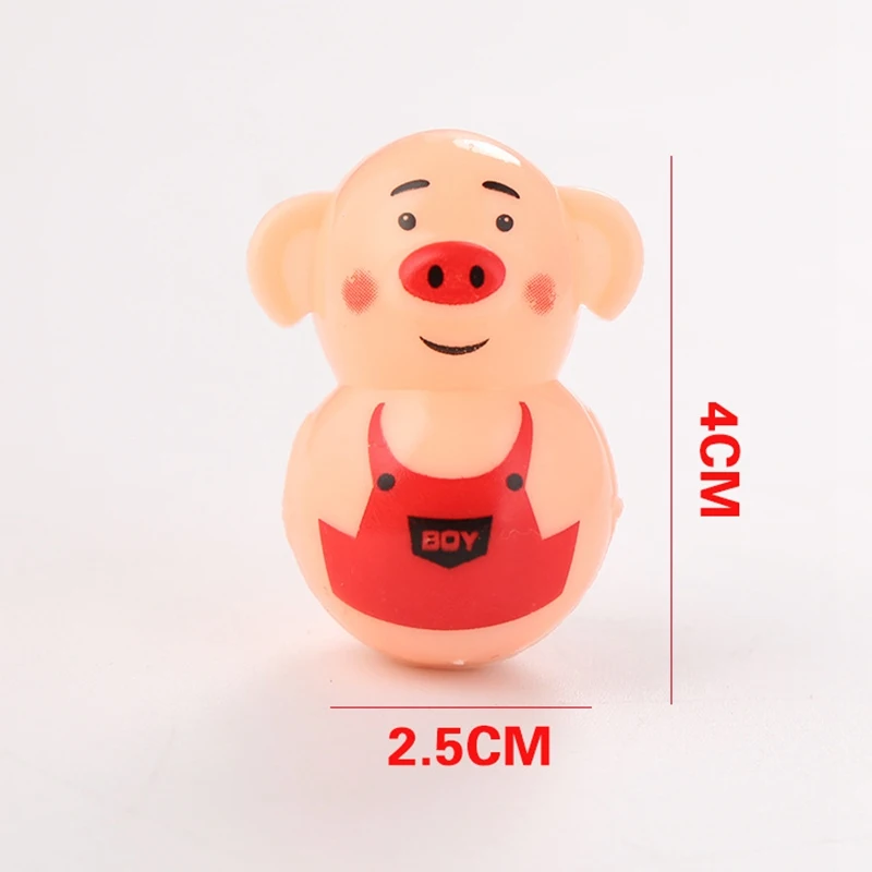 Горячая продажа 6 шт./лот милые мини игрушки неваляшки для детей партия мешок