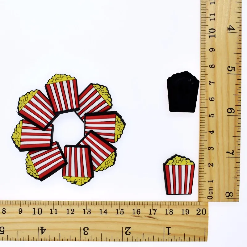 10 шт. мягкие украшения из ПВХ для фаст фуда подходящий чехол телефона/офисных