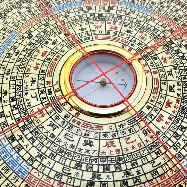 Xi Луо Чун высококачественные настоящие 5 дюймовый интегрированный компас фэн шуй