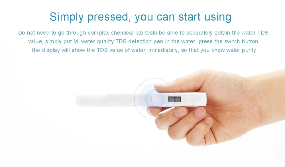 Xiao mi Jia mi TDS метр тест er портативный детектор чистоты воды тест качества EC TDS-3 тест er