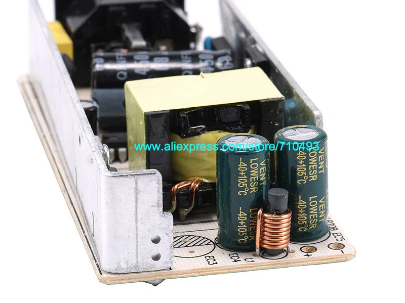 С IC чипом DC 24V 2A LED Импульсный источник питания адаптер AC100-240V к DC24V 48W трансформатор