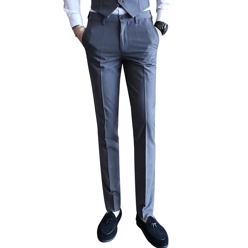 Новинка 2019 корейская версия британских облегающих повседневных брюк