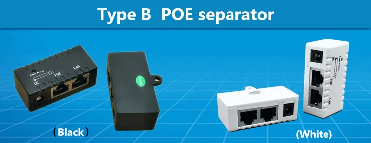 10/100 Мбит/с RJ45 POE инжектор Мощность сплиттер настенные подвесной переходник адаптер для POE IP Камера локальной сети