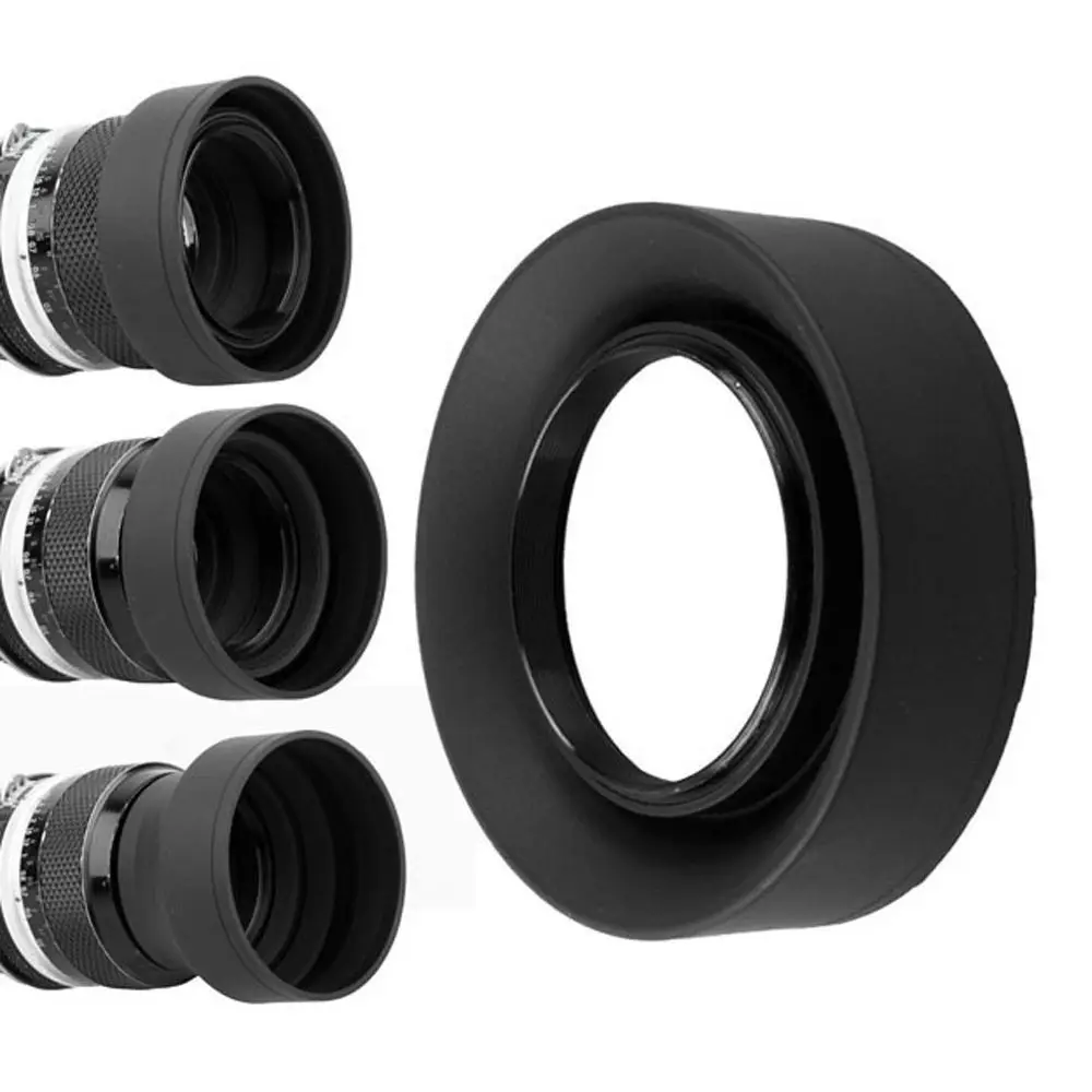 Комплект для защиты объектива 58 мм комплект Canon Rebel T6i T6 T5i T5 SL1 70D 1300D 1200D|58mm lens hood|lens