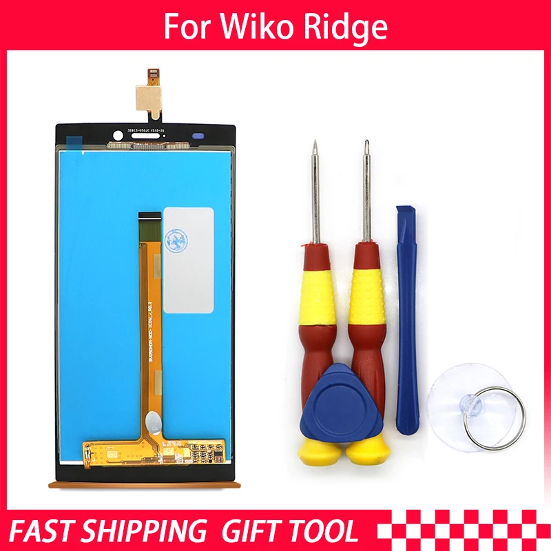 Новый оригинальный тачскрин аналагово Screen1280x720LCD Дисплей в сборе для Wiko Ridge