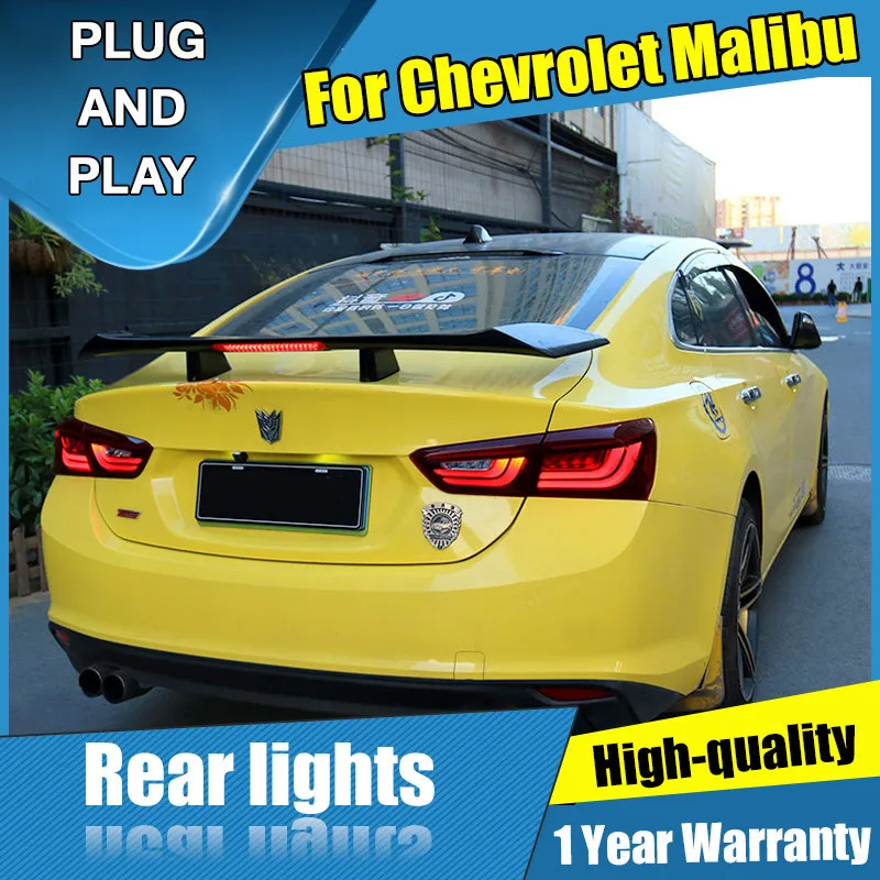 Автомобильный Стайлинг светодиодный задний фонарь для Chevrolet Malibu хвост