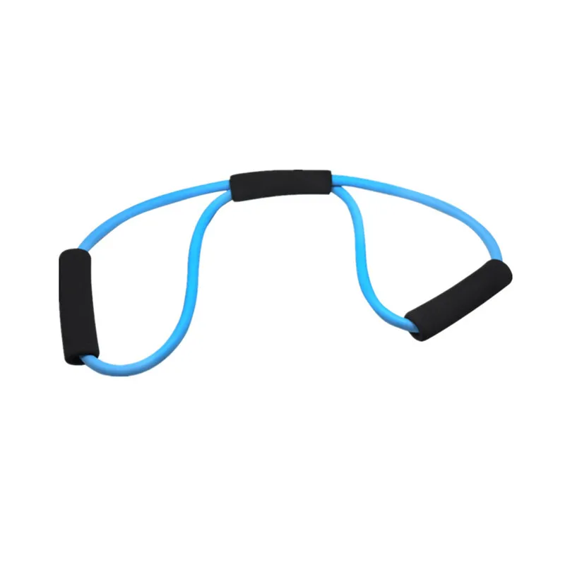 2018 сопротивление тренировочный Спорт Тренажерный зал мышцы Йога полосы 8-тип