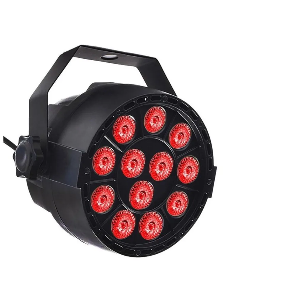Par Light 12 светодиодный RGB 18 Вт сценическое освещение клуб диско вечерние бальный