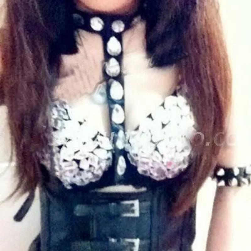 2021 Новый уникальный праздвечерние чный панк-бра женский дискотевечерние