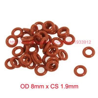od 8mm x cs 1 9mm silicone seal washer o ring gasket