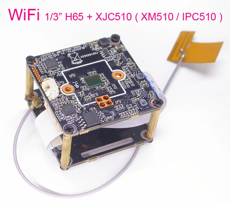 Wi Fi 960P 1/3 &quotH65 CMOS датчик изображения + XJC510 (XM510 / IPC510) IP камера CCTV модуль PCB WiFi TF слот
