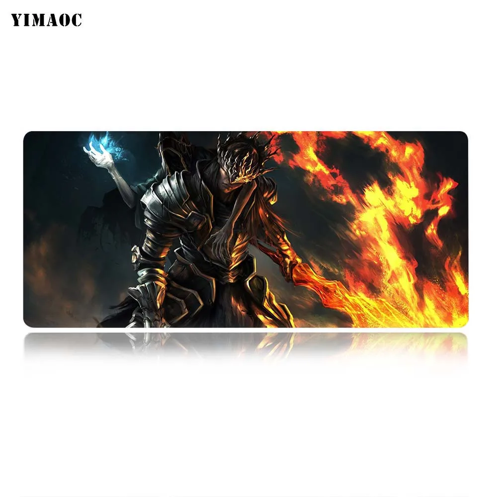 MP3 30x70cm YIMAOC Dark Souls коврик для мыши 30x70 см компьютерный коврик для мыши Противоскользящий коврик для игровой мыши из натурального каучука - Цвет: MP3 30x70cm