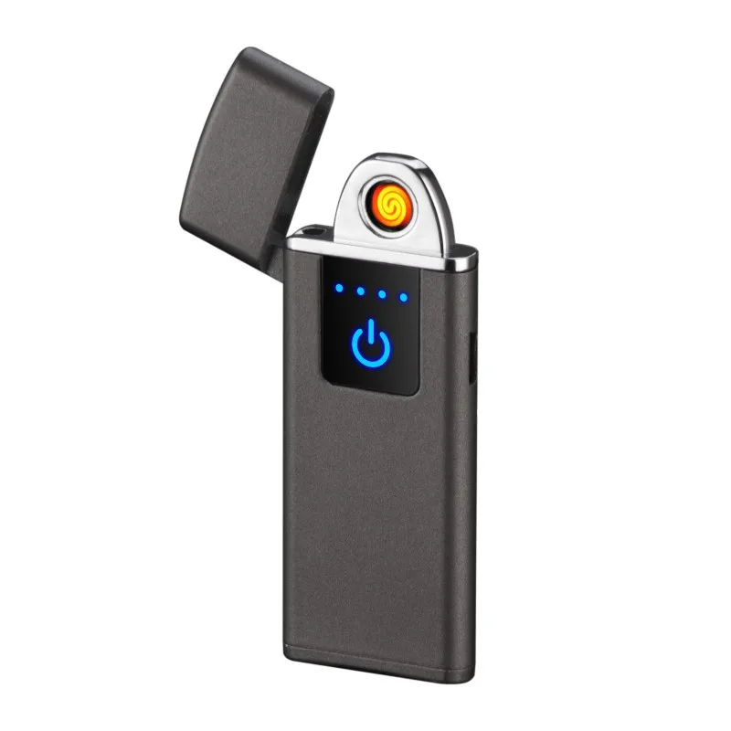 Новинка ультратонкие USB-зажигалки со сканером отпечатков пальцев | Дом и сад
