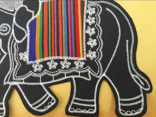 Нашивка С Вышивкой слона в этническом стиле|embroidered patch|patches appliquessewing patch |