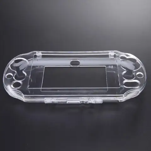 Прозрачный Кристальный защитный чехол, жесткий защитный чехол, тонкий игровой прозрачный защитный чехол для Sony PS Vita 2000 Slim/PSV