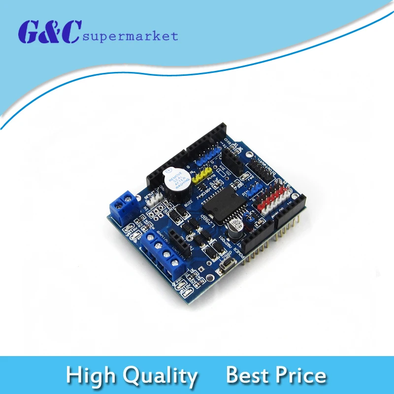 L298P двигатель постоянного тока щит модуль для платы двигателя Arduino Bluetooth