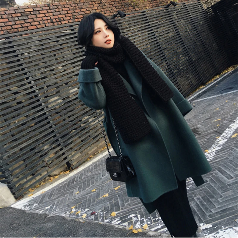 Зимние женские пальто для будущих мам 2018 плюс размеры L 4XL корейский кашемировое