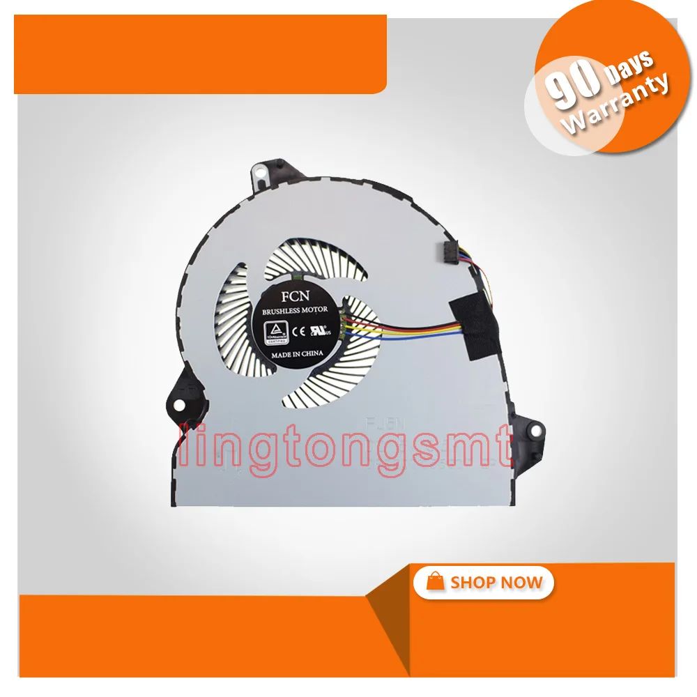 Новый охлаждающий вентилятор для ноутбука For Asus ROG Strix GL753 GL753V GL753VD GL753VE Вентилятор