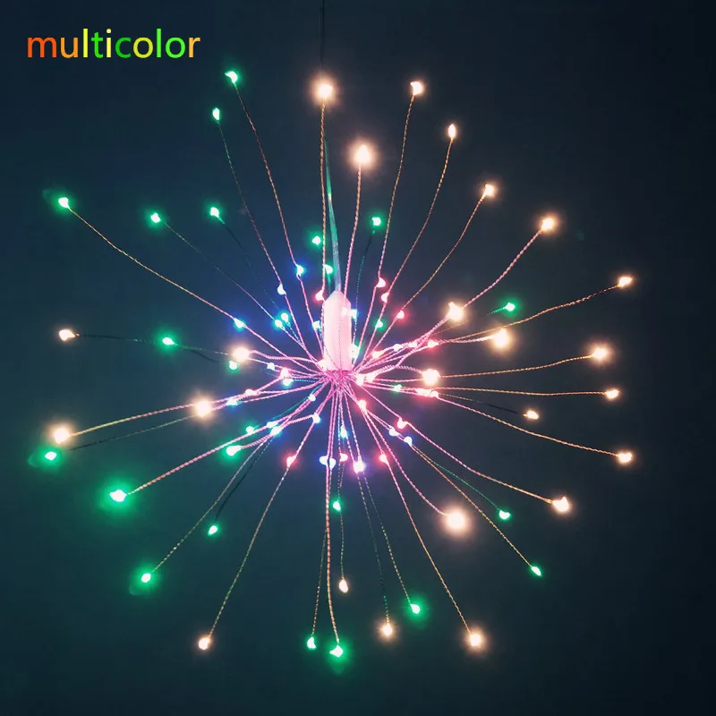 Гирлянда Starburst с 120/160/180 светодиодами для творчества медная сказочная гирлянда