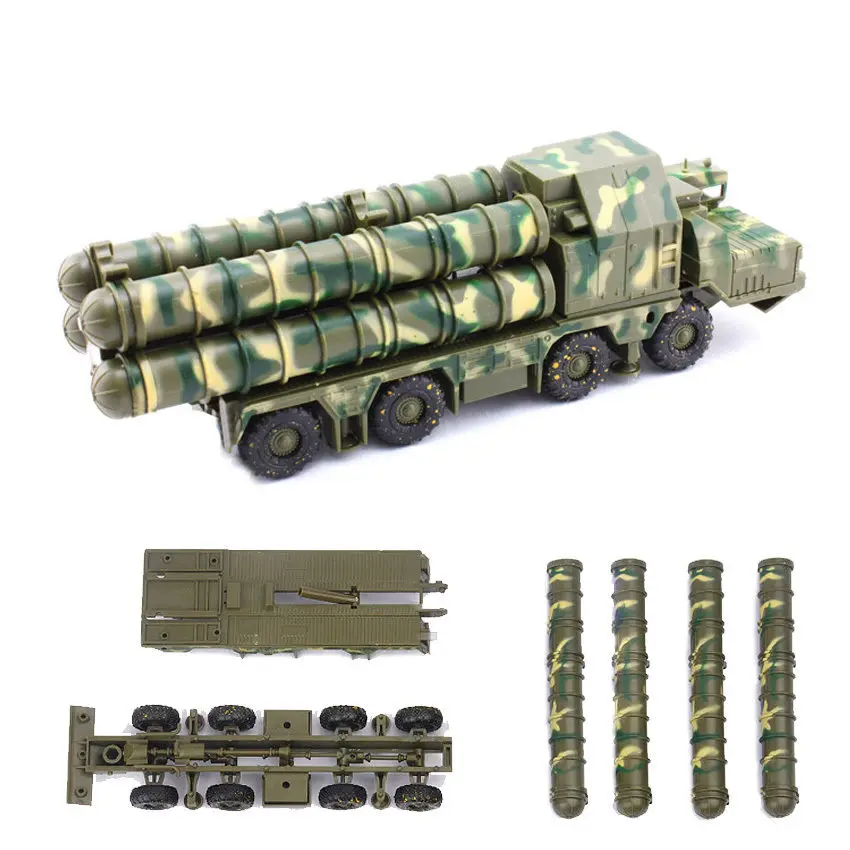 1: 72 пластиковые сборные пусковые игрушки ракета Земля-воздух система ракеты 5P85D 5P85S радар автомобиль Развивающие игрушки DIY Модель