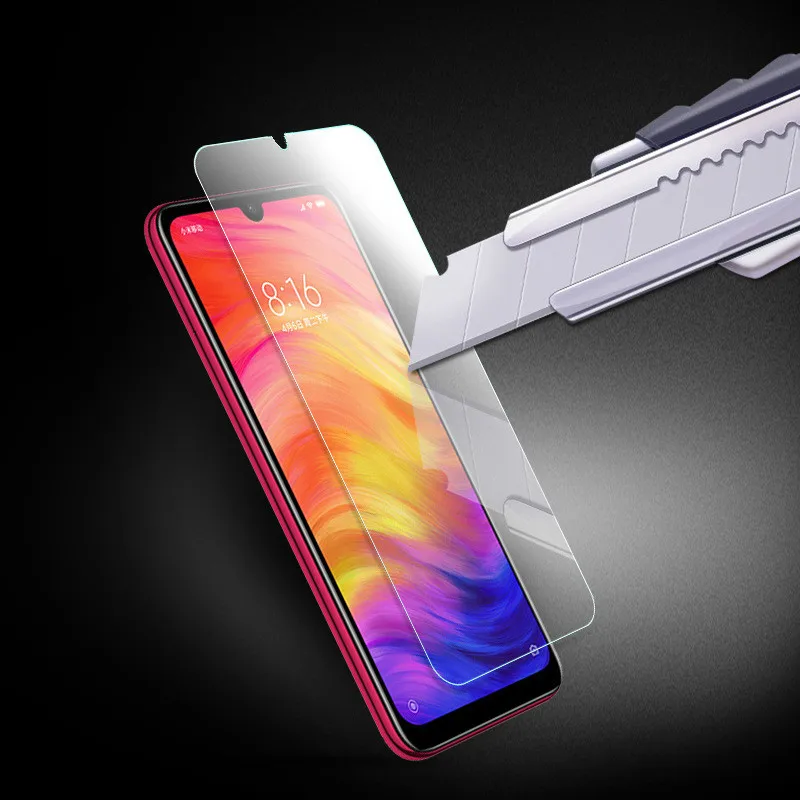 9H защитное закаленное стекло для Xiaomi Redmi Note 7 Защитная пленка защиты от царапин |