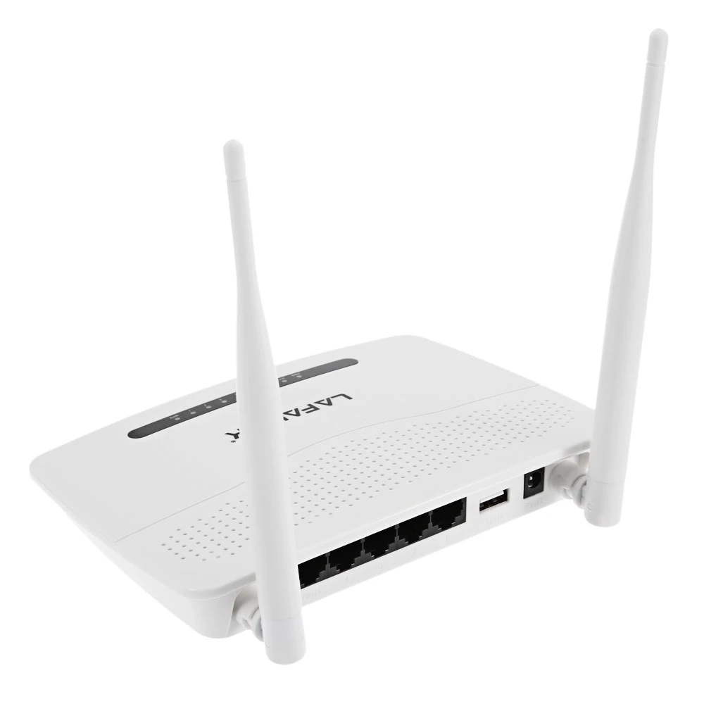 LAFALINK LF-R180 300 Мбит/с 2 x 6dBi Wi-Fi wi-fi Беспроводной маршрутизатор 32 МБ флэш-памяти
