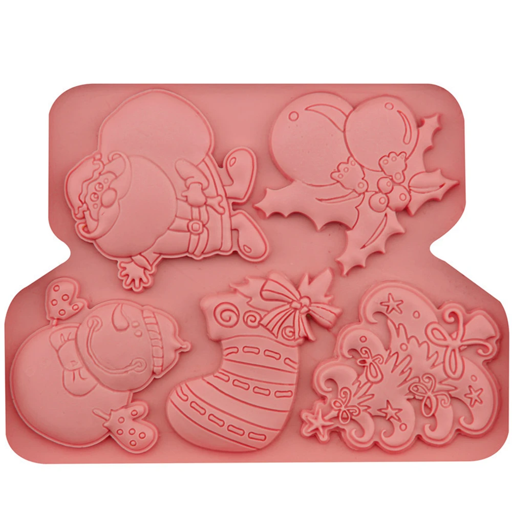 Christmas Tree Silicone Cake Decorating Moulds Fondant Sugar Chocolate Mold Tool | Дом и сад