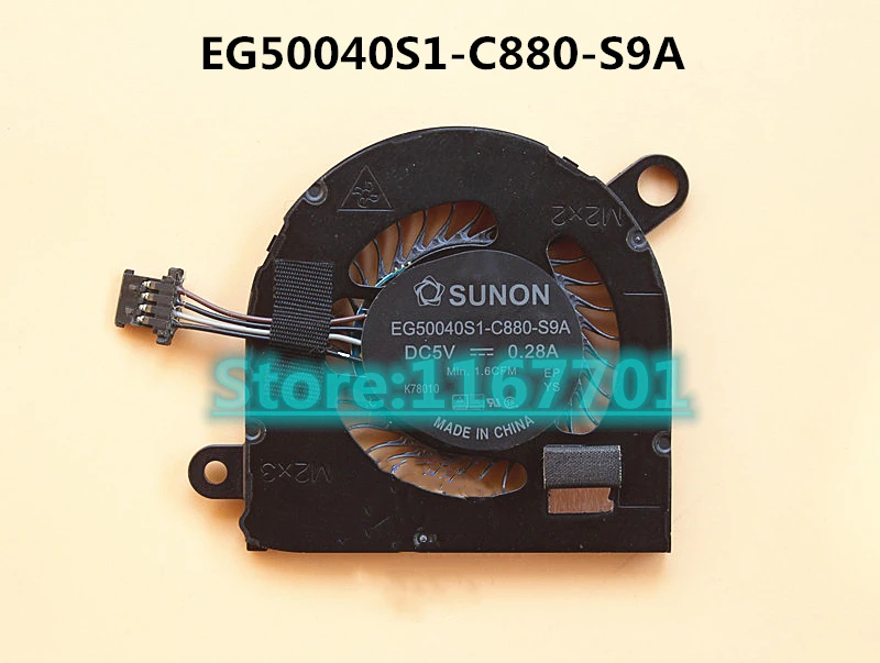 

Laptop/Notebook CPU Cooling Fan For Dell Latitude 7390 E7390 034T0C ATI26B001ZC0 EG50040S1-CC30-S9A EG50040S1-C880-S9A
