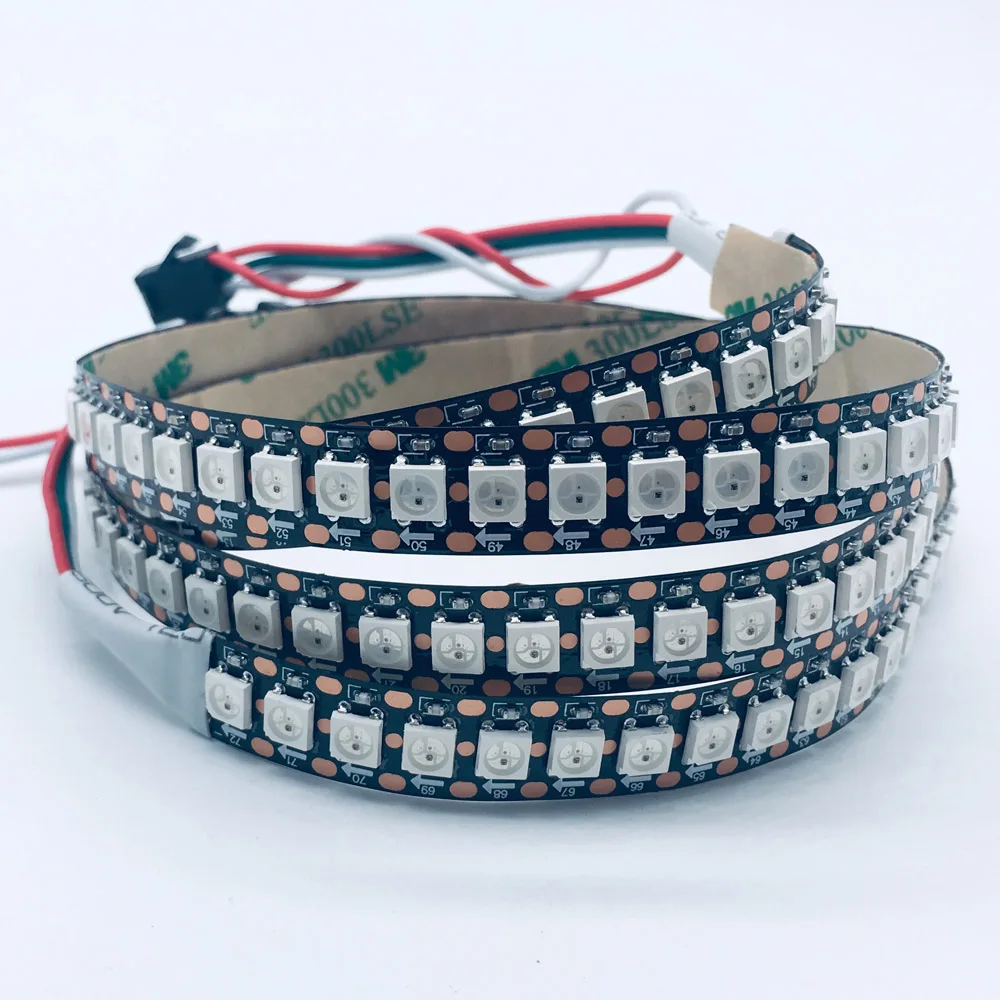 USB 5 в RGB светодиодный светильник 2812b 144 светодиодный/m SP110E Bluetooth контроллер ТВ
