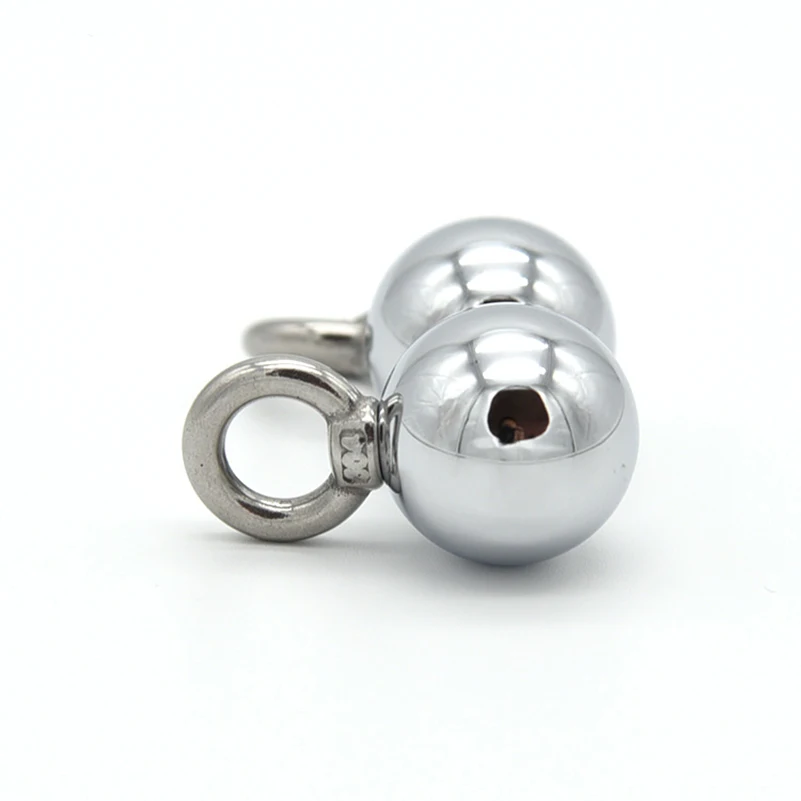 Металлический шар аксессуары для электрошока подвеска на грудь БДСМ эротическое