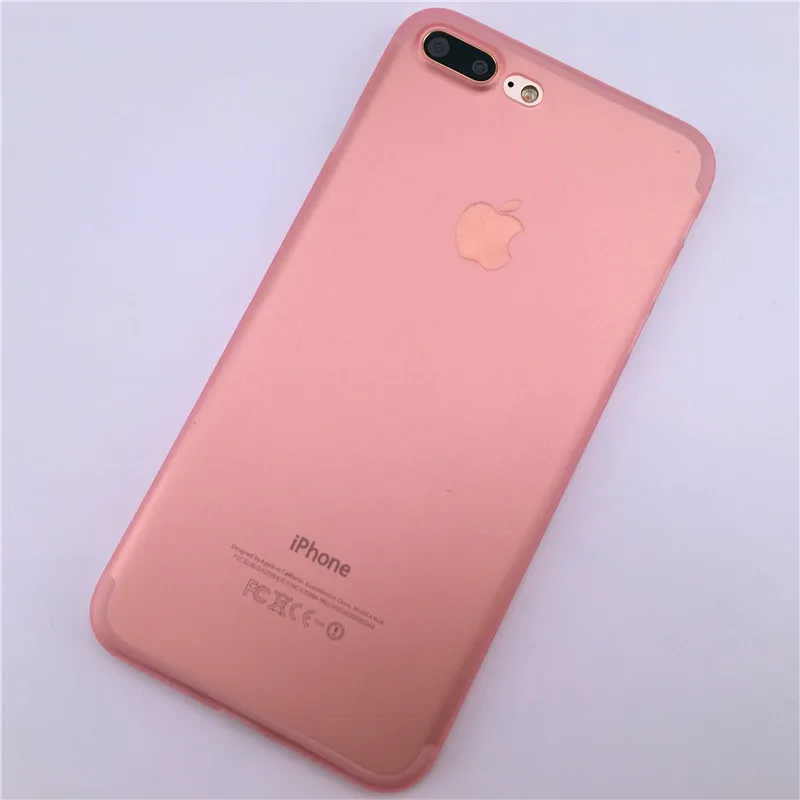 Симпатичный цветной чехол для iPhone 7 plus роскошная ультратонкая задняя крышка из