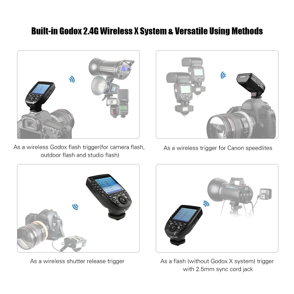Godox WITSRO AD400Pro все в одном Вспышка Speedlite 2 4G Беспроводная система X встроенный