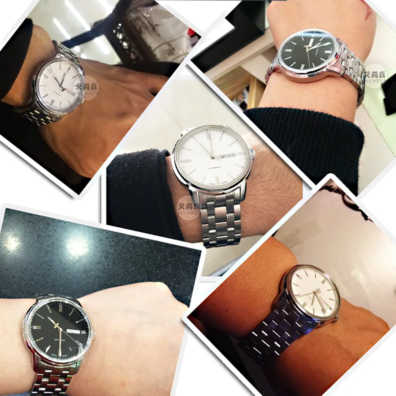 Ремешок для наручных часов ISUNZUN браслет из нержавеющей стали мужчин и женщин